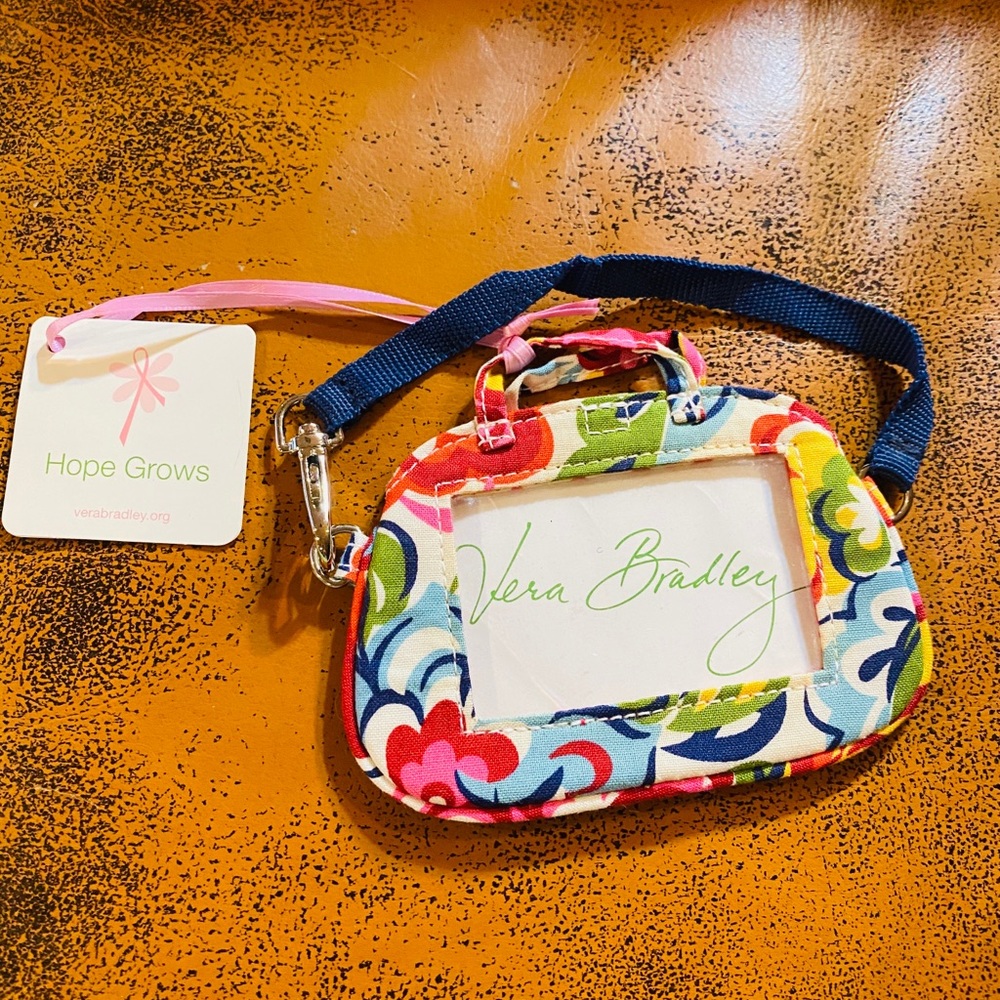 Vera Bradley Hope Grows/Garden Luggage Tag NWT - Picture 1 of 7